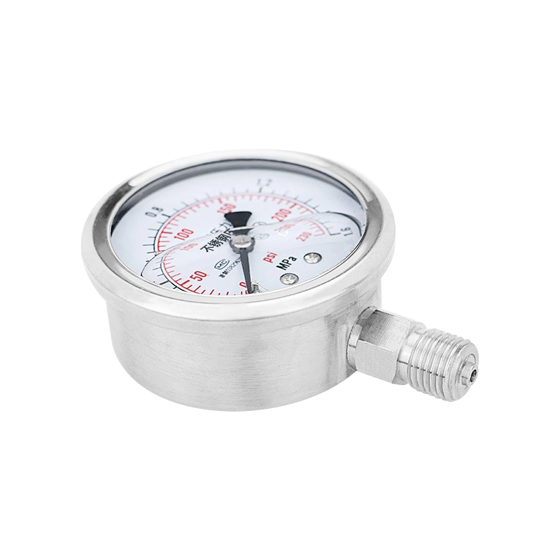 Shock-Proof Yn60bf Stainless Steel Pressure Gauge Professional Manufacture