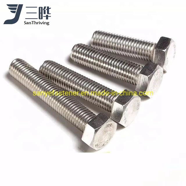 Standard Bolts Carbon Steel Hex Bolt and Nut