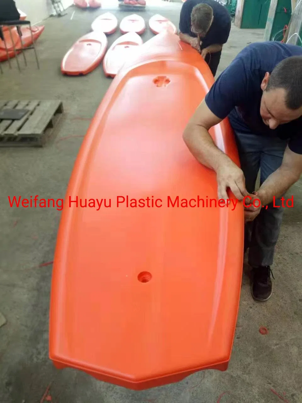 Plastic Kayak and Fishing Boat Blow Moulding Machine Auto Extrusion Durable Lifetime