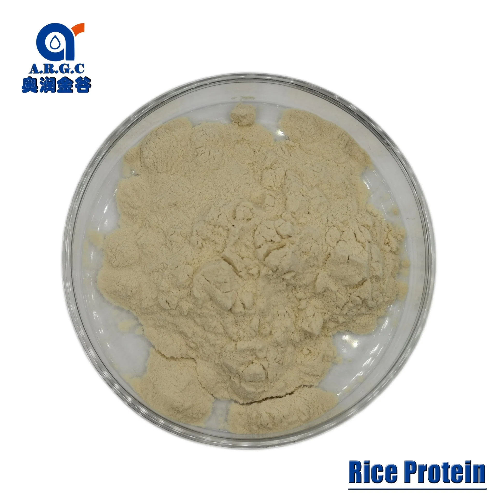 Halal Certificate Hydrolyzed Rice Protein Food Grade 80% White Rice Protein