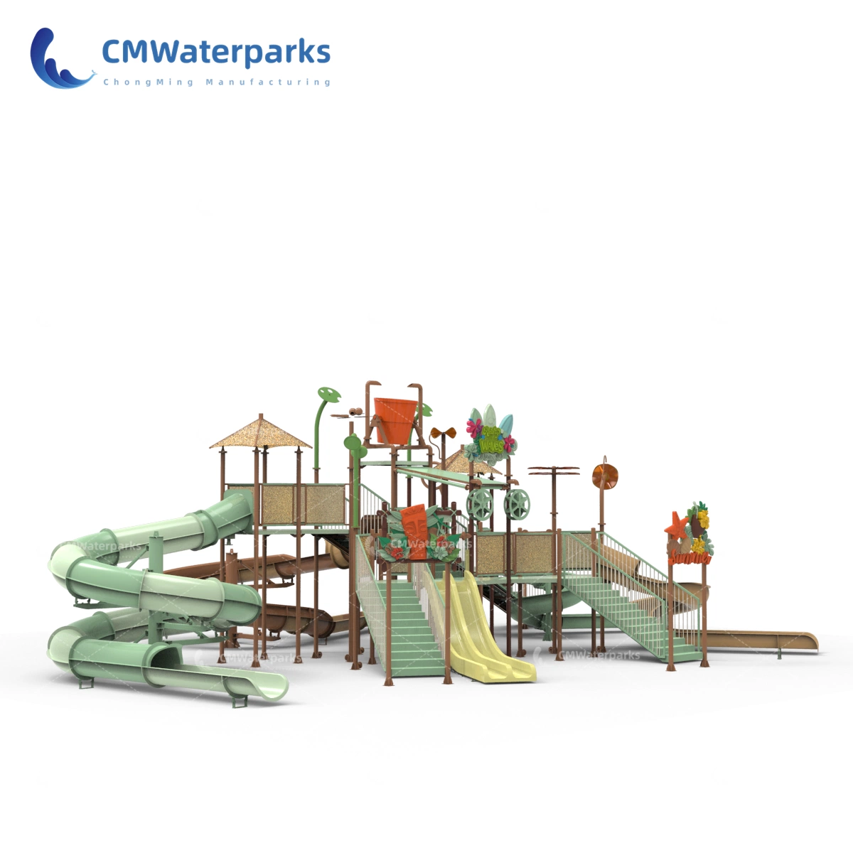 Commercial Large Size Kids Adult Water Playing House Aqua Playground for Kids Adults