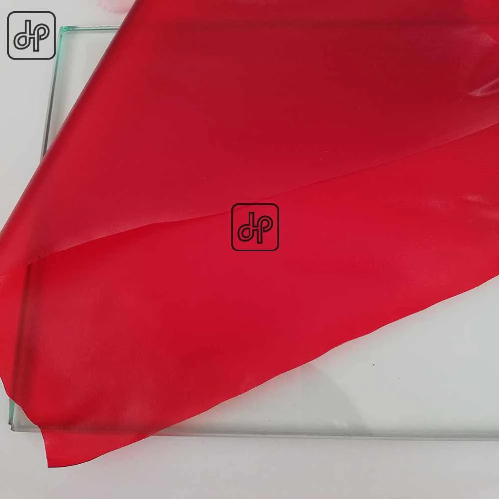 PVB Film Red Color for Laminated Safety Glass 0.38mm