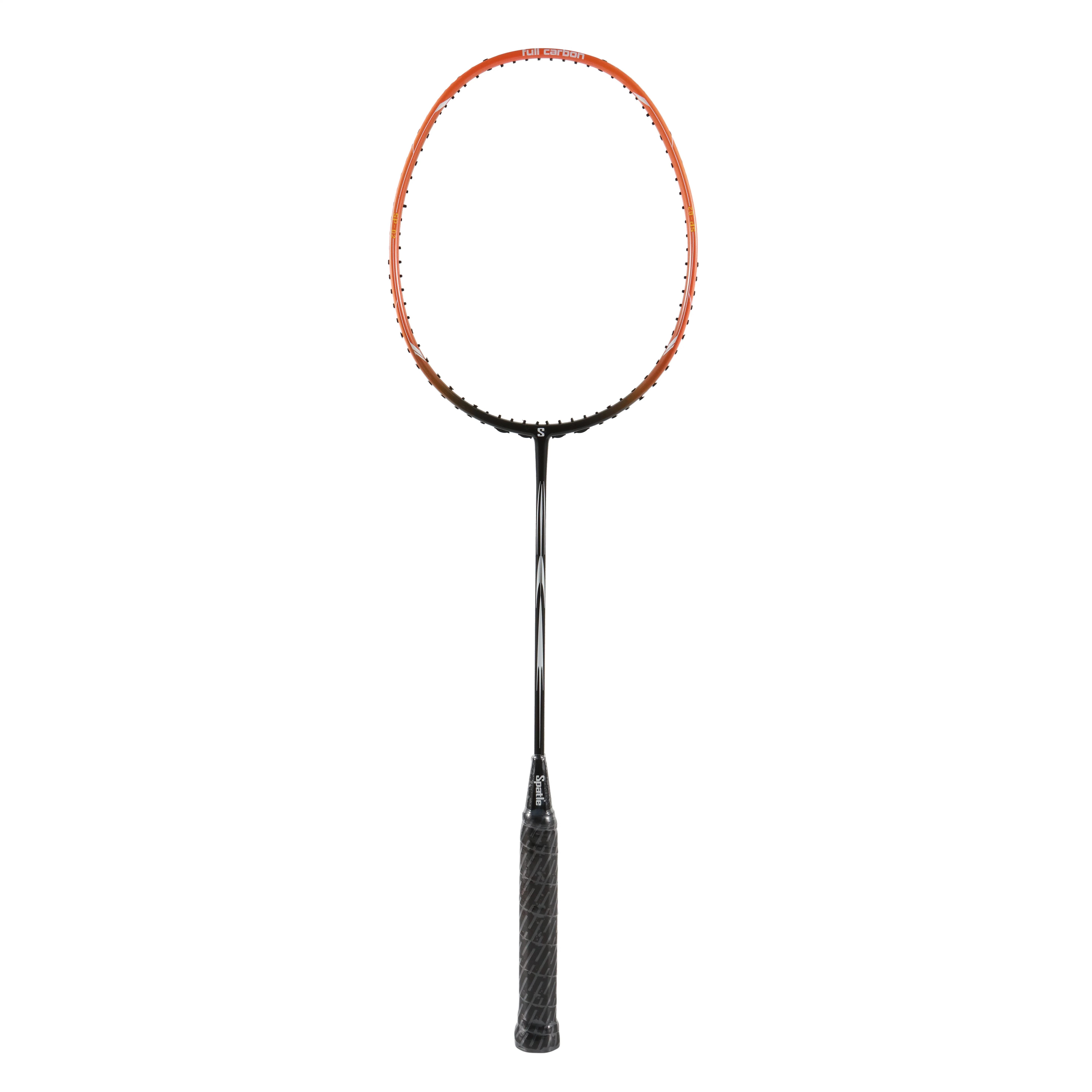 Outdoor Sports Badminton Racket Carbon Fiber Badminton Racket Customize