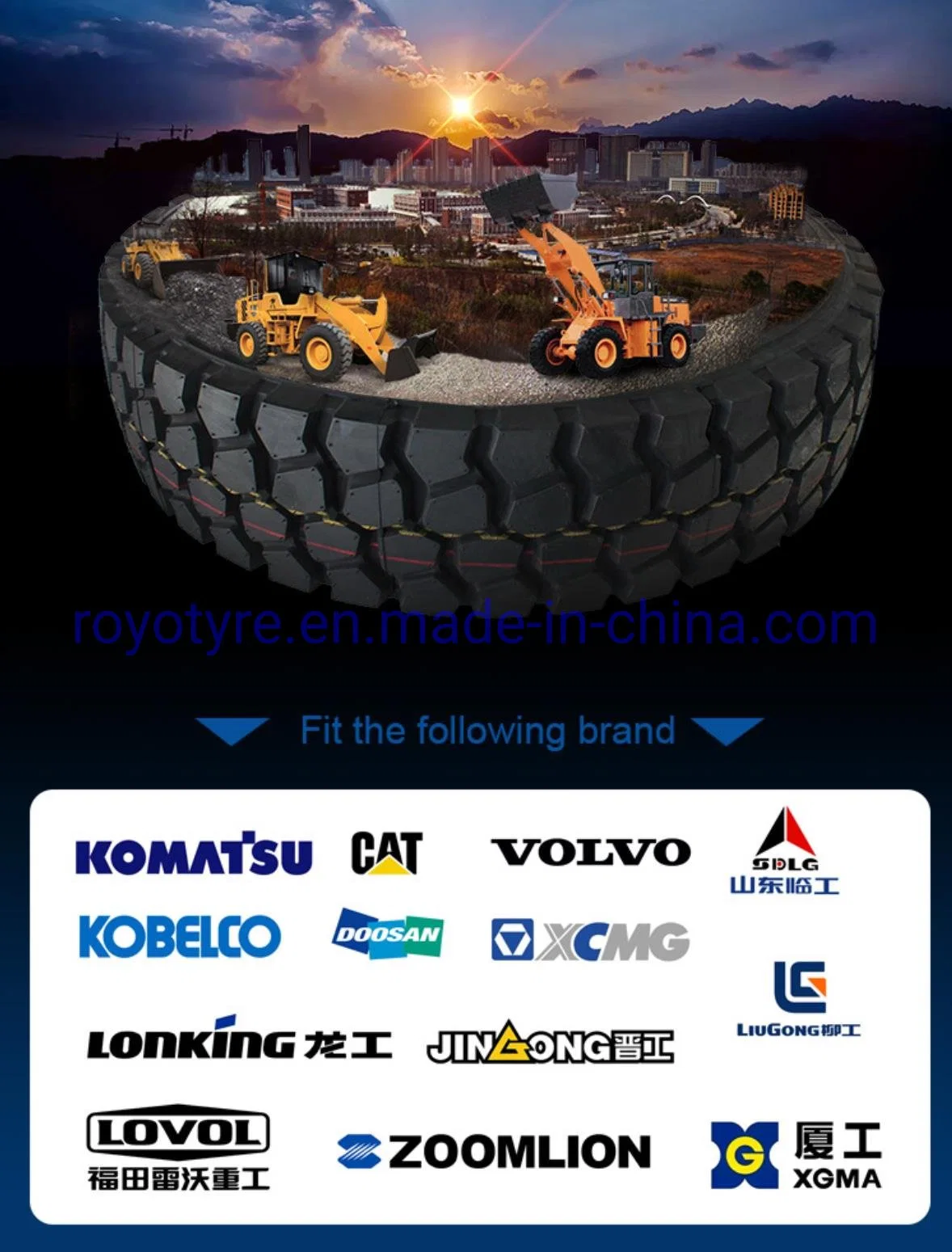 Underground Mining 17.5r25 CB797 18.00r25 26.5r25 Radial OTR Goodride OTR Tire OTR Tyre Westlake Triangle Techking