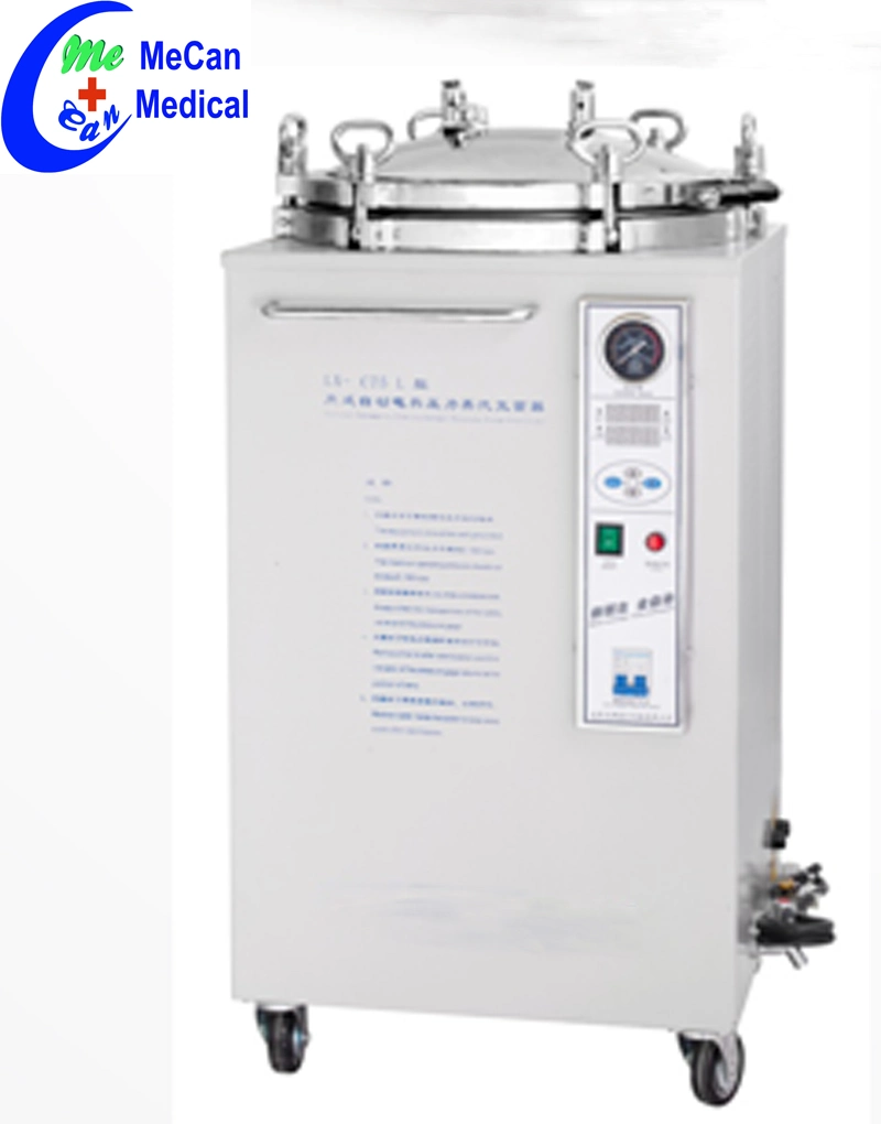 35L 50L 75L Vertical High Pressure Steam Sterilizer