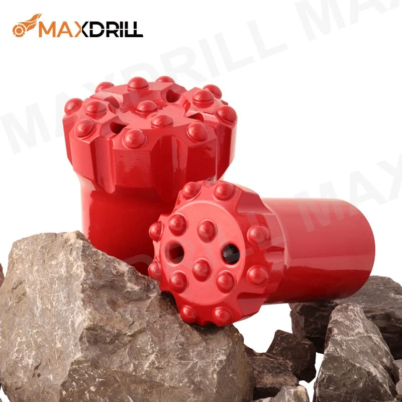 Maxdrill T45 Thread Drill Button Bit
