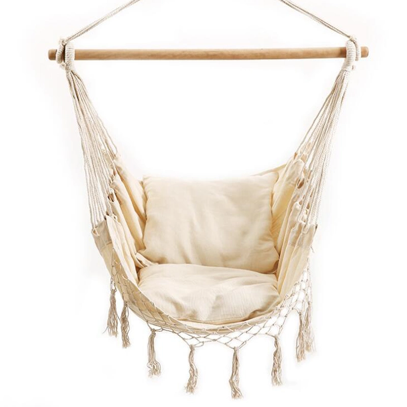 Hot Sale Outdoor Macrame Hanging Swing