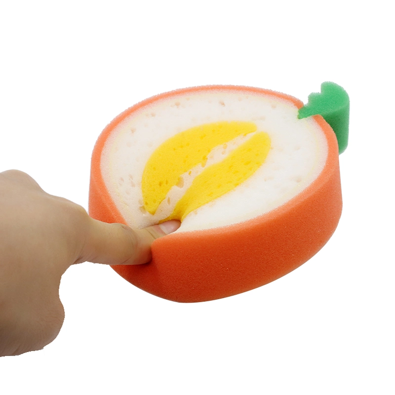 Hot Selling Fruit Type Cleaning Sponge Wipe Cleaning Cloth Dish Cloth