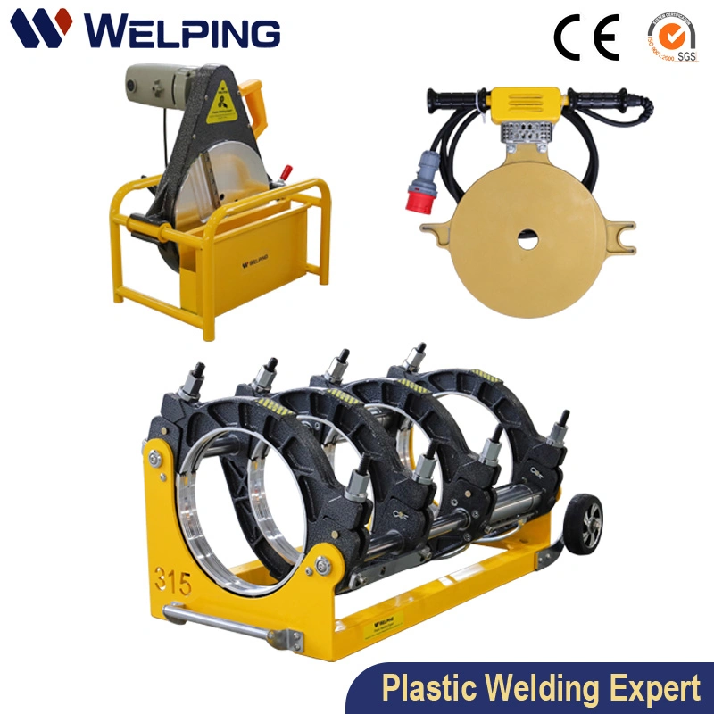 Reliable High Quality Hydraulic PVDF 315mm Fusion Welding Machine with Low Price