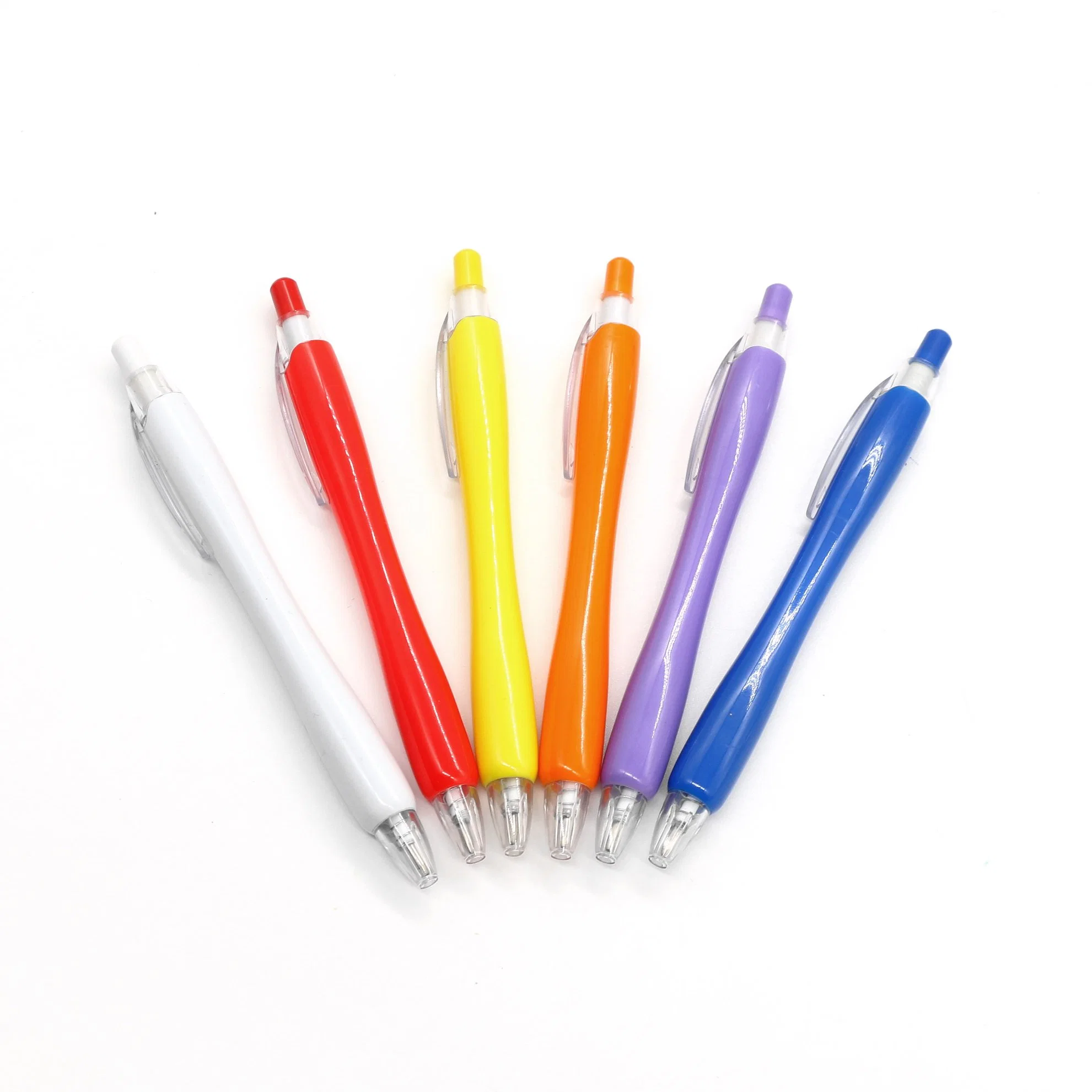 Multicolor Kugelschreiber Presse Kinder Cartoon Kugelschreiber mit glatten Schreiben