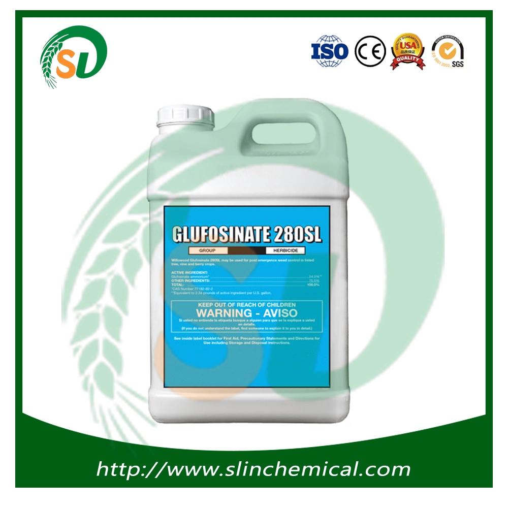 Agrochemical Herbicide Glufosinate Ammonium 15%SL 18%SL 20%SL 30%SL 41%SL 62%SL