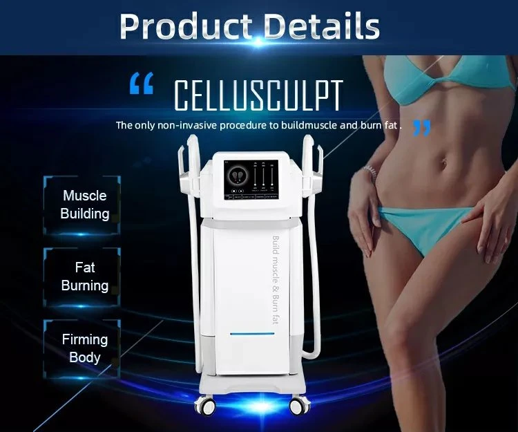 EMS portátil escultura construir músculo Quema estimulador EMS Culptings Slim body sculpt gordura la máquina de adelgazamiento