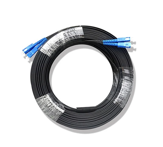 Waterproof FTTH Armored Patchcord Duplex Jumpersc/LC/FC/St/MTP Fiber Optic Patch Cord