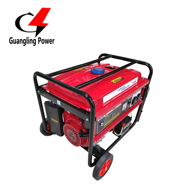 Household Single Phase 8.5kw 8500W 8.5kVA Silent Type Gasoline Generator Set