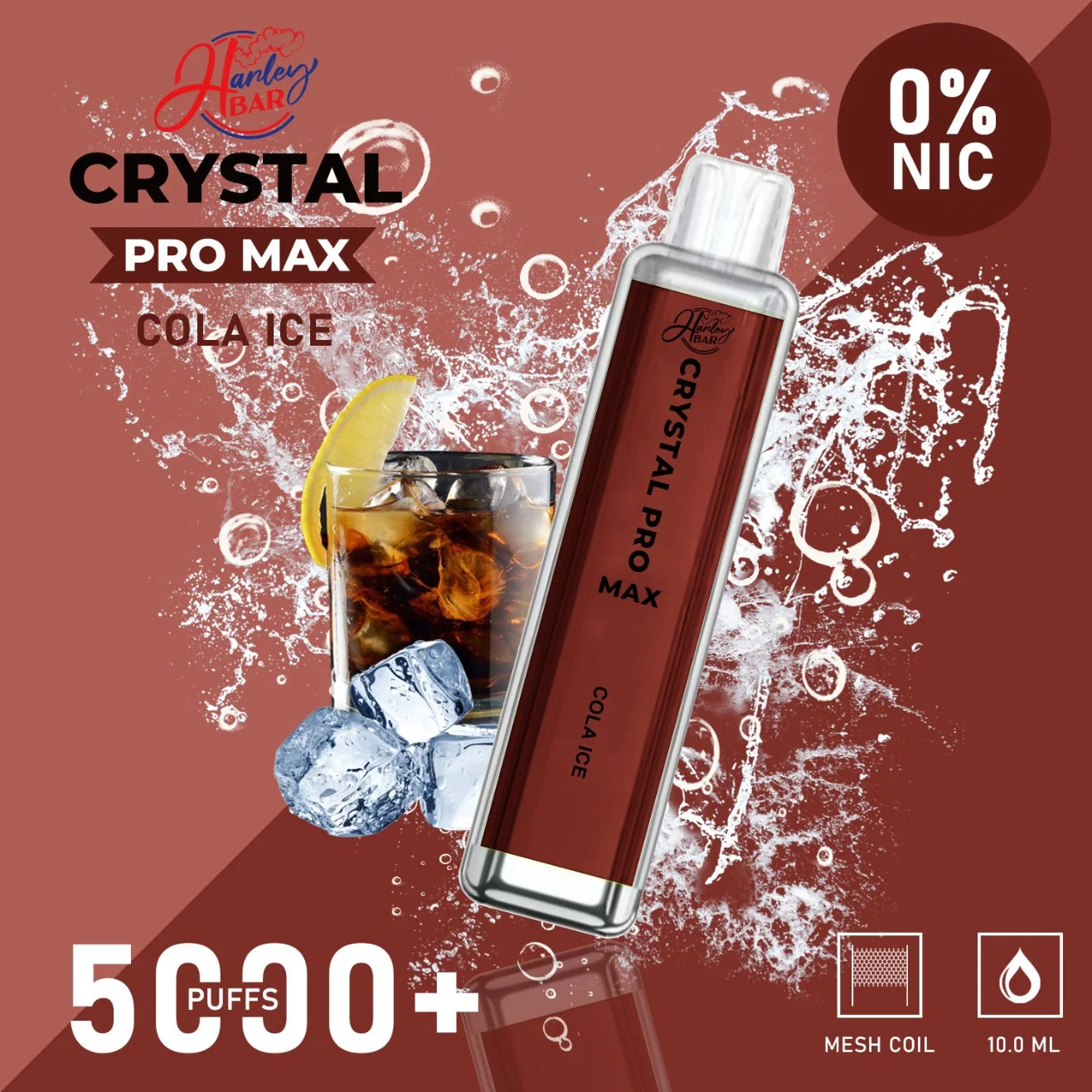 2023 UK Best Selling Wholesale/Supplier I Vape Pen Crystal PRO Max 5000+ Disposable/Chargeable Electronic Cigarette 20 Flavors 12ml with Tpd