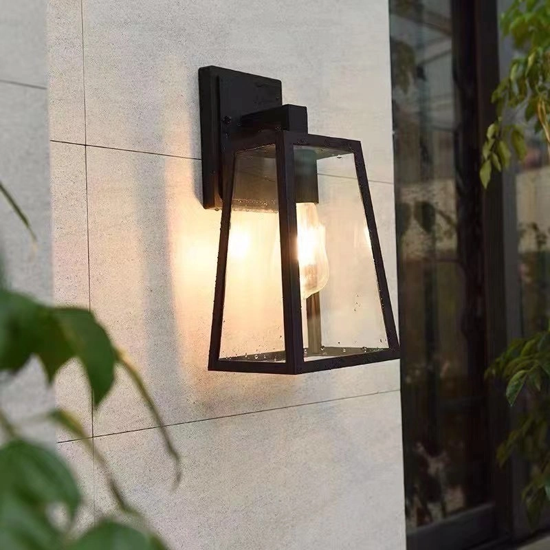 IP54 étanche extérieur Jardin Lumière avec l'E27 Lampe témoin de paroi