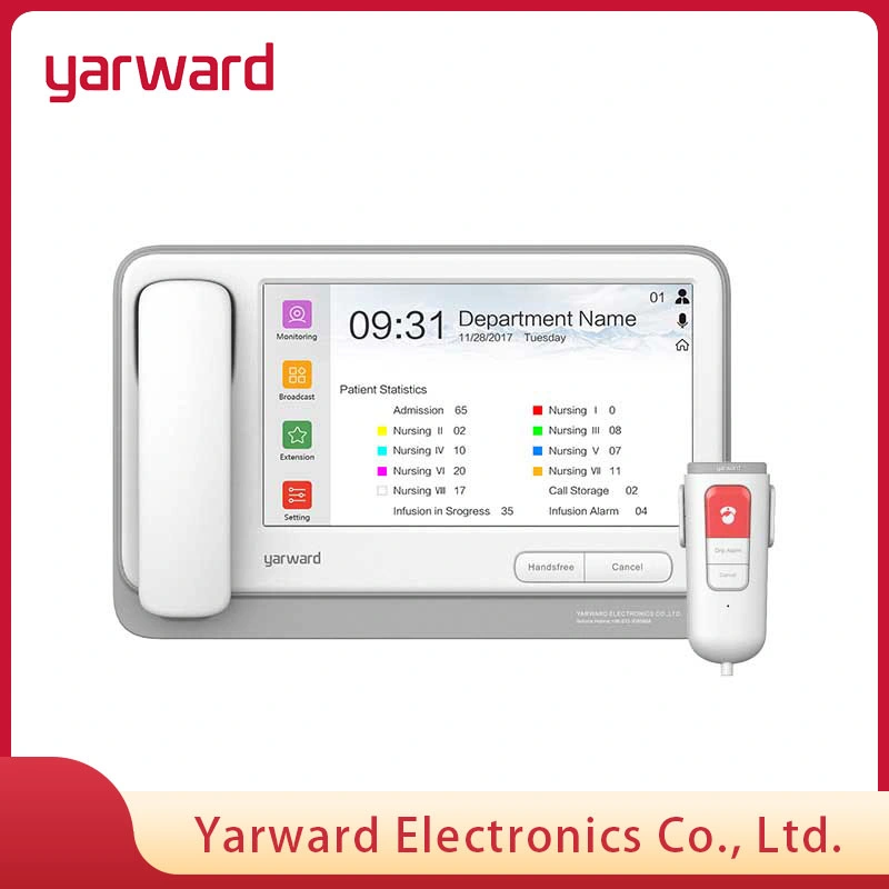 Écran LED de diffusion bicolore sans fil YHE-997s multilingue Du système d'appel infirmière
