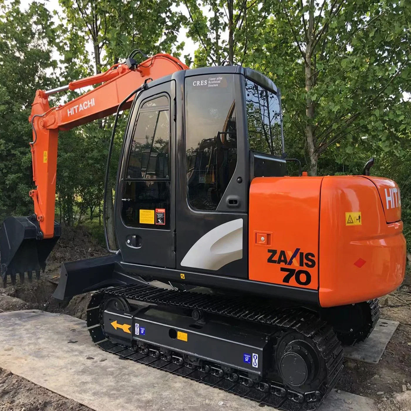 Подержанные мини-экскаваторы Hitachi Zx70 Construction Machinery с низкой ценой