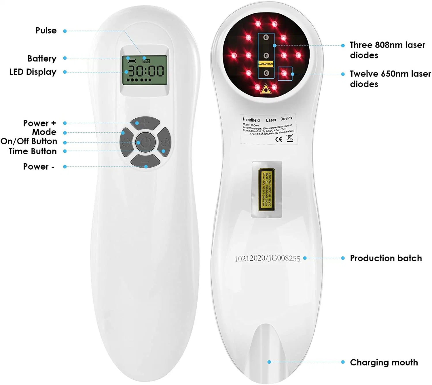 Physical Therapy Handheld Laser Device Equipment