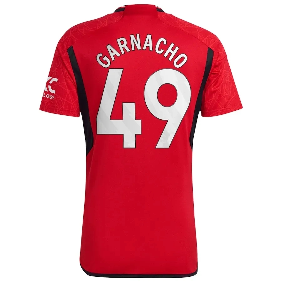 2023 2024 Rashford Soccer Jerseys Mans Utds Antony Martinez Casemiro Mount Garnacho 23 24 Manchesters Football Shirt Men Women Uniforms Long Sleeve Kids Kit