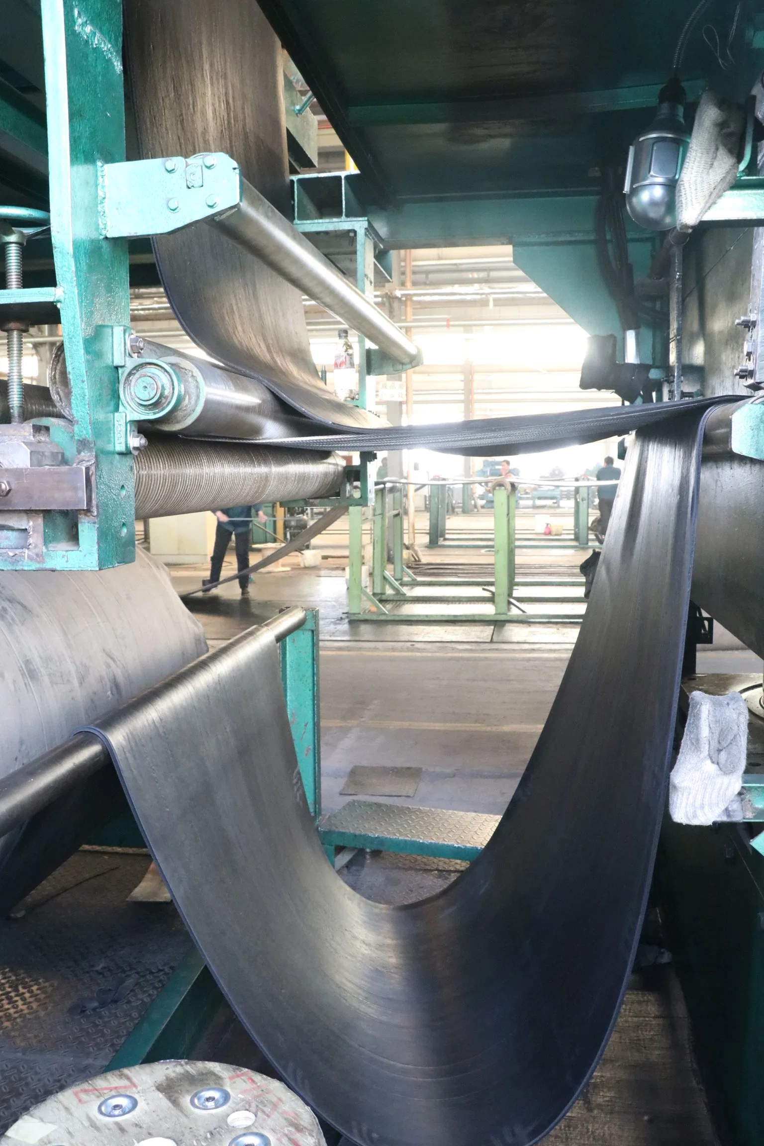 Nn Flat Conveyor Belt, Nylon Endless Rubber Belt