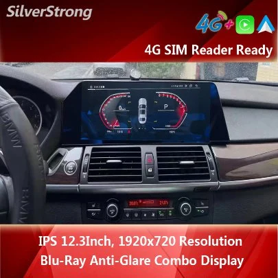 12,3" Android 13 Car Stereo für BMW X5 E70 X6 E71 2007-2013 CCC CIC