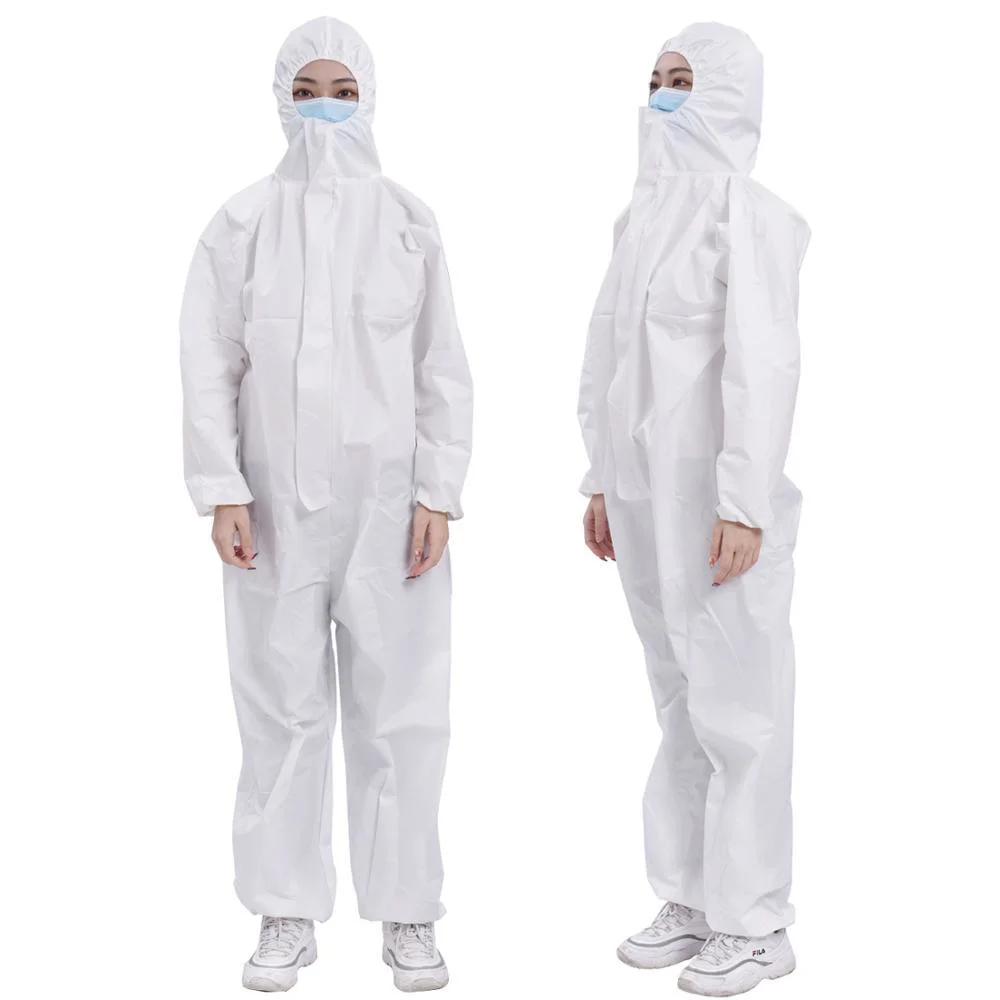 Disposable Protective Suit Anti-Static Coverall Sf Non-Woven Fabric Protective Clothing
