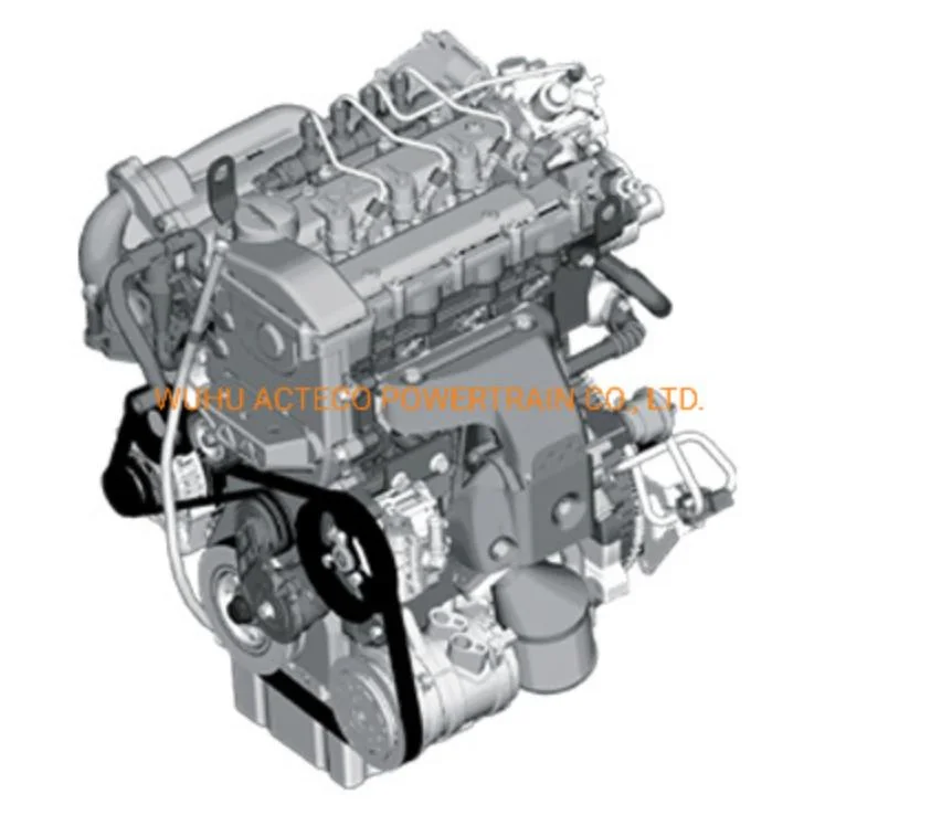 3 Cylinder 57HP Chery QQ Engine Factory Water-Cooled Engine