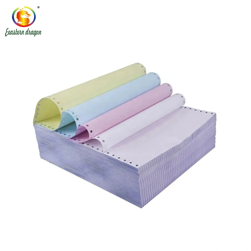 Convenient Carbonless Copy Paper NCR Dental Two-side Carbon Paper continuous printing paper