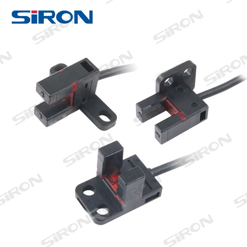 Siron K017-A4 L Sensor Fotoeléctrico Phototypes PNP 3 Cables del sensor de ranura óptico