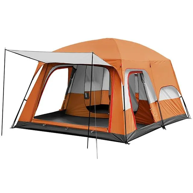 Beach Outdoor Multi Person 5-8 Persons Family Hiking Sun Shelter Custom Easy to Carry Pop up Tents Camping Outdoor