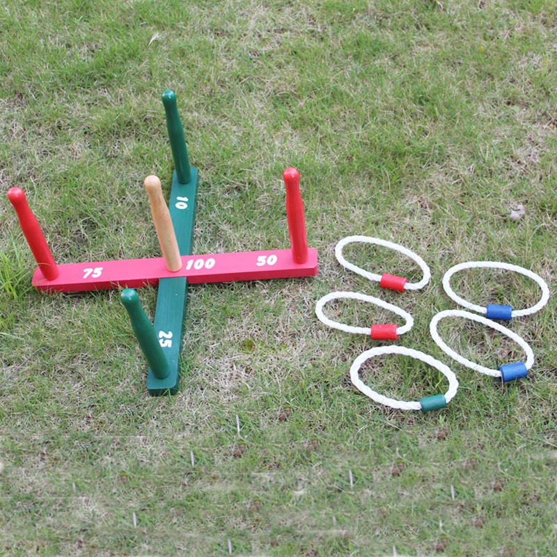 Popular Garden Game Products Kids Outdoor Toys Ring Toss Game