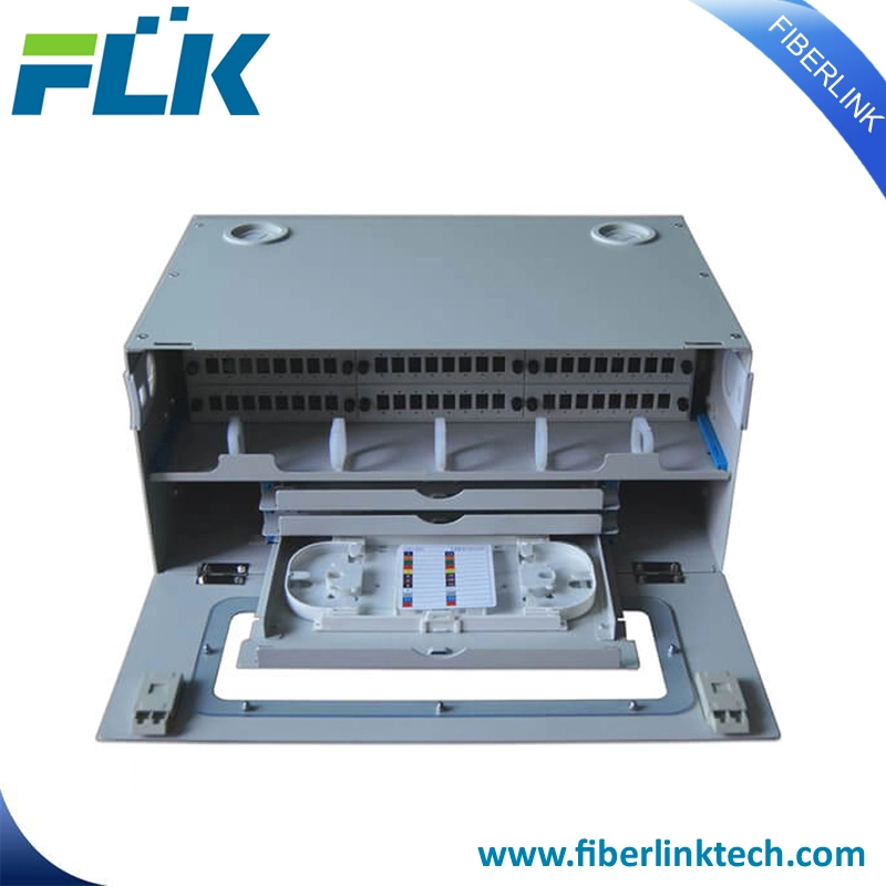 FTTH Termination Box 72 Ports Slide-out Rack Mount Fiber Patch Panel