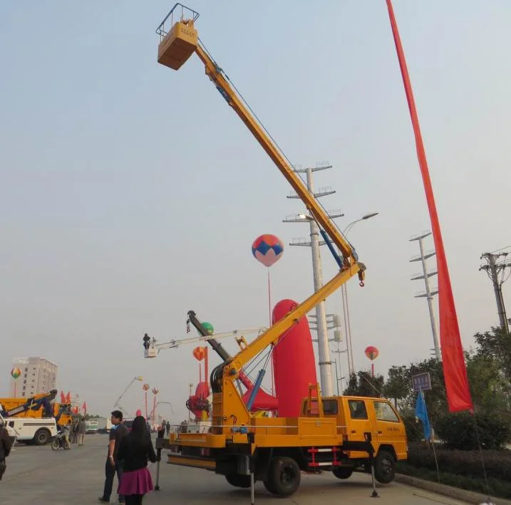 Dong Feng 4X2 12м/14m/1m High-Altitude эксплуатации погрузчика высокий подъем платформы погрузчика