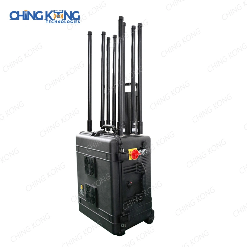 Portable Drawbar Box Dds Broadband Ied Signal Jammer VIP Jammer Explosion-Proof Device