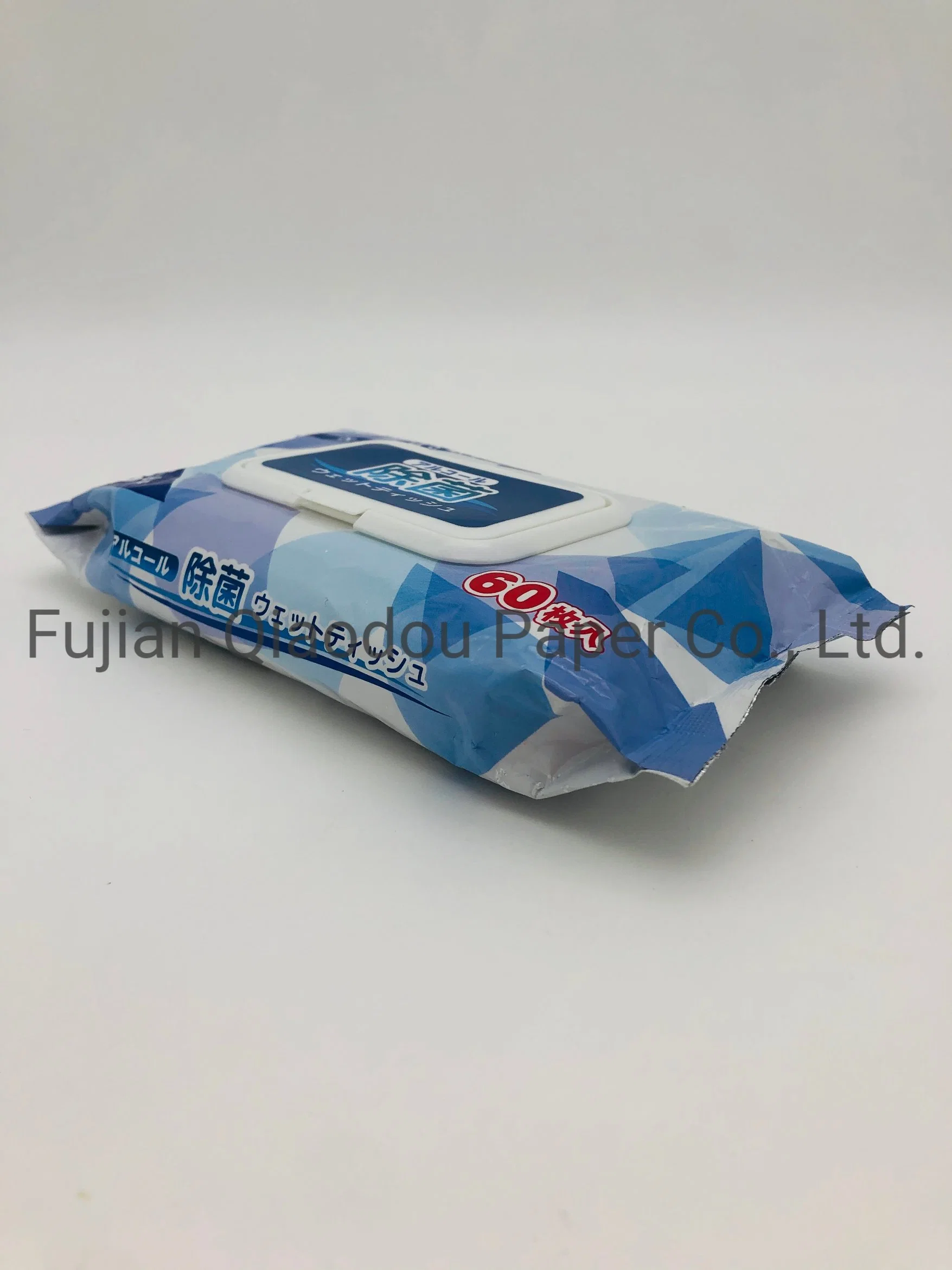 Wholesale/Supplier Custom Anti-Bacterial Disposable Sanitizer Cleaning Disinfectant 75% Isopropyl Alcohol Wet Wipes