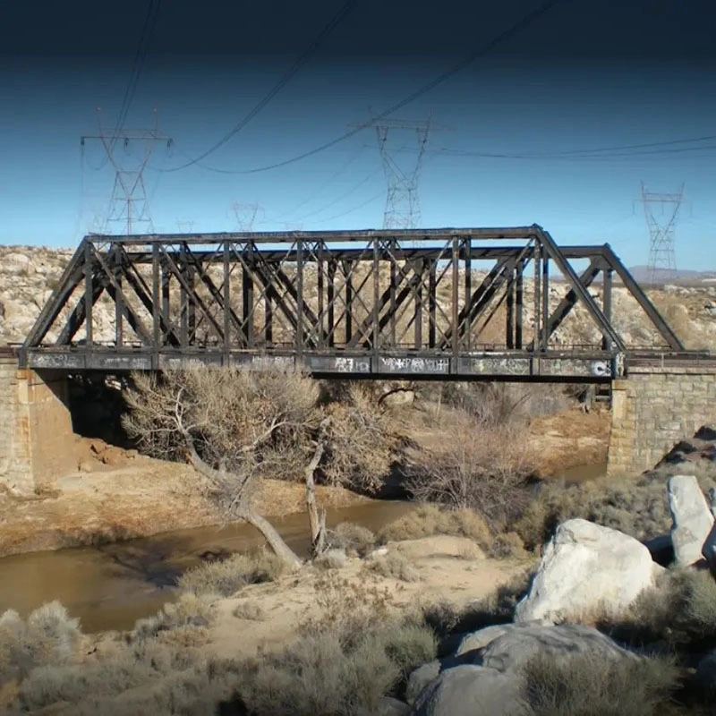 Fabricante de ponte de estrutura de aço padrão Bailey Truss Bridge Design com Certificação Europeia