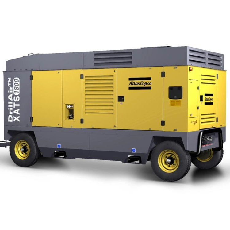 Atlas Copco l'eau de forage minier Liutech Diesel compresseur à air portable mobile