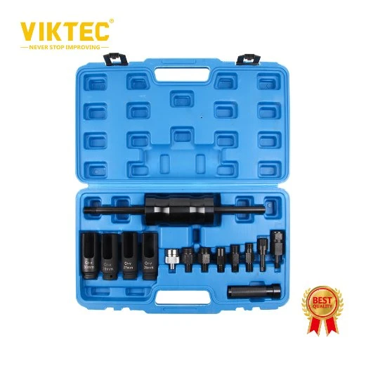 Auto Repair Engine Tool for 14PC Injector Extractor W/Slide Hammer