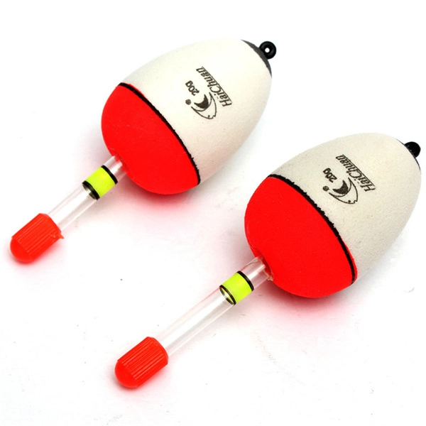 EPS Styrofoam Bullet Type flotteurs de pêche avec différentes couleurs pour Pêche