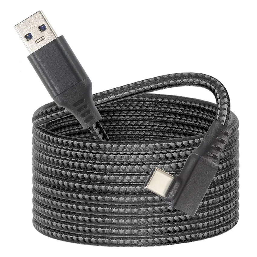 28AWG Braided Micro Sync Data Cable for Mobile Phone USB C Cable