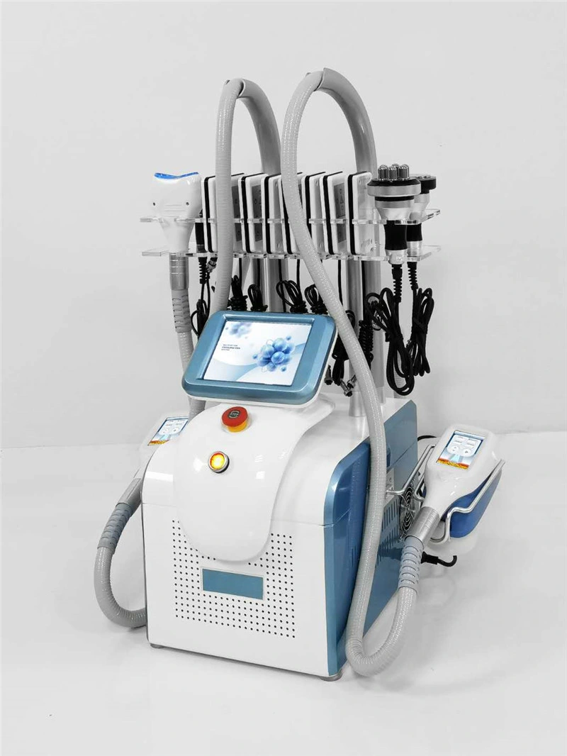 La cavitation RF portable Lipo Laser Cryolipolysis Cryo Fat Gel 360 Traitement d'extraction de matières grasses