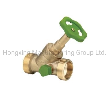 Brass Female Stop Valve with Drain off Cock