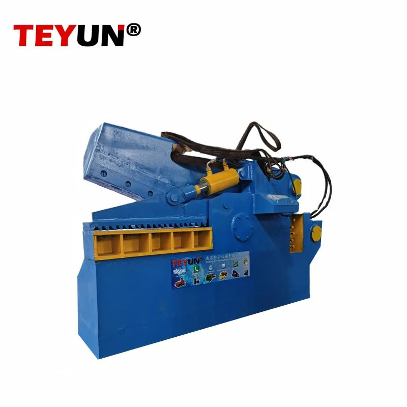 Hydraulic Small Semi-Automatic High quality/High cost performance  Manual Scrap Metal Shearing Machine Crocodile Shear Alligator Shear