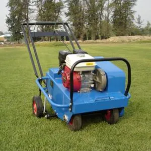 Golf Course Soil Grass Punching Machine Self-Propelled Small Garden Pedestrian-Controlled Lawn Aerator Lawn Machine