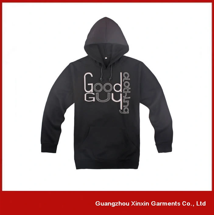 El algodón personalizado de calidad de impresión de lana gruesa Kid Hoody camiseta (t68).