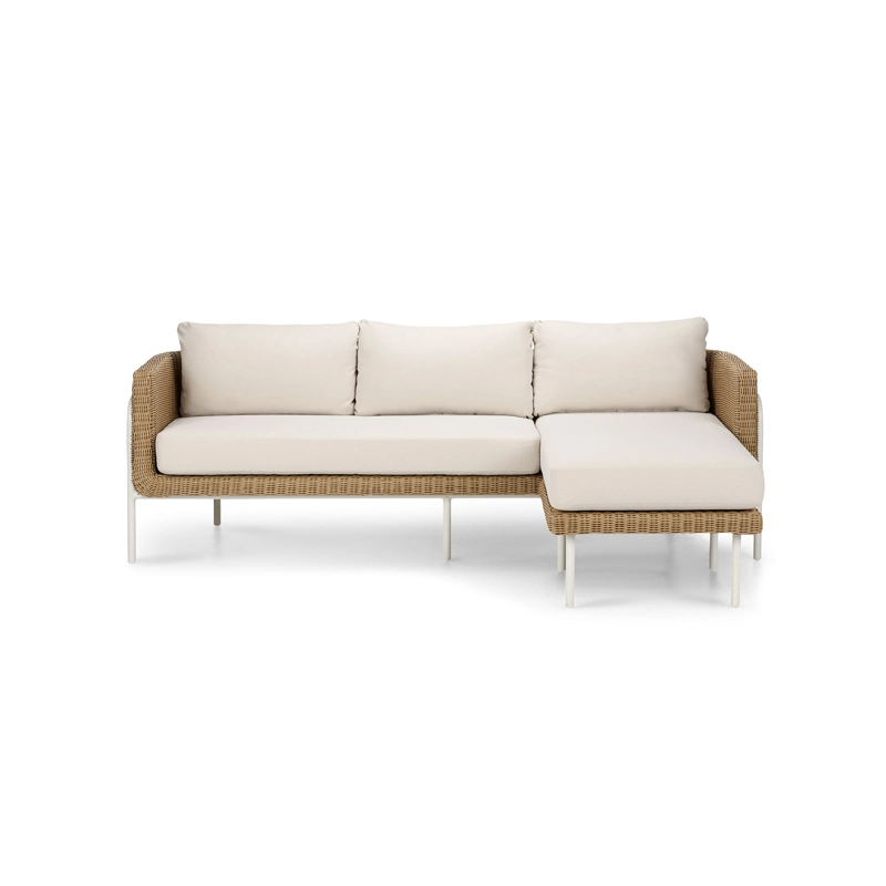 Outdoor Patio Furniture Sectional Rattan Wicker Modular Luxury Sofa Set