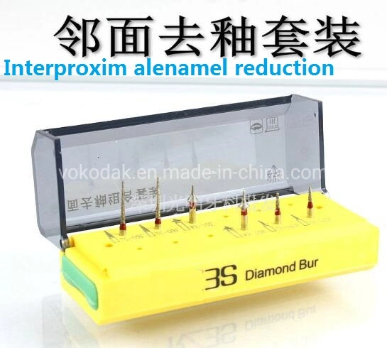 Dental Diamond Bur Combination Packages with Disinfection Box