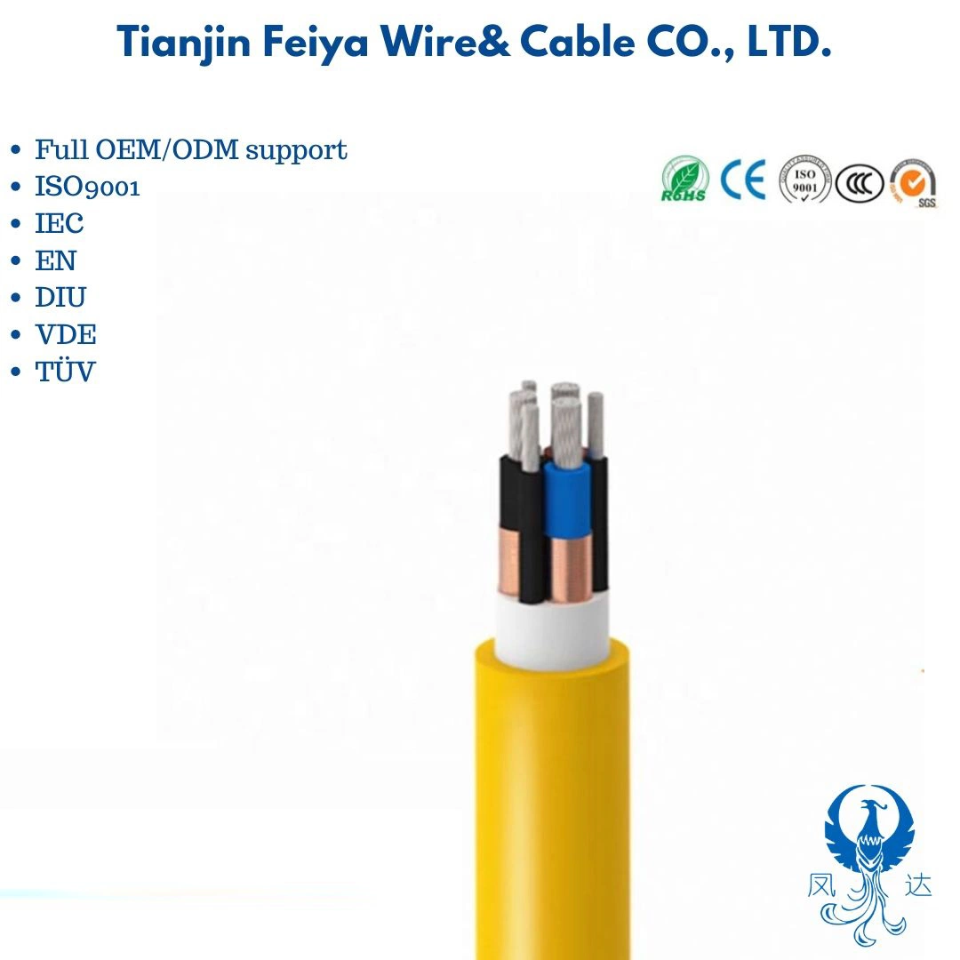 Nyy Mining Machine Cable Wire Nsshou 0.6/1 Kv with Individual Core Screen and Pilot Conductor Aluminium Control Cable Electric Waterproof Rubber Cable