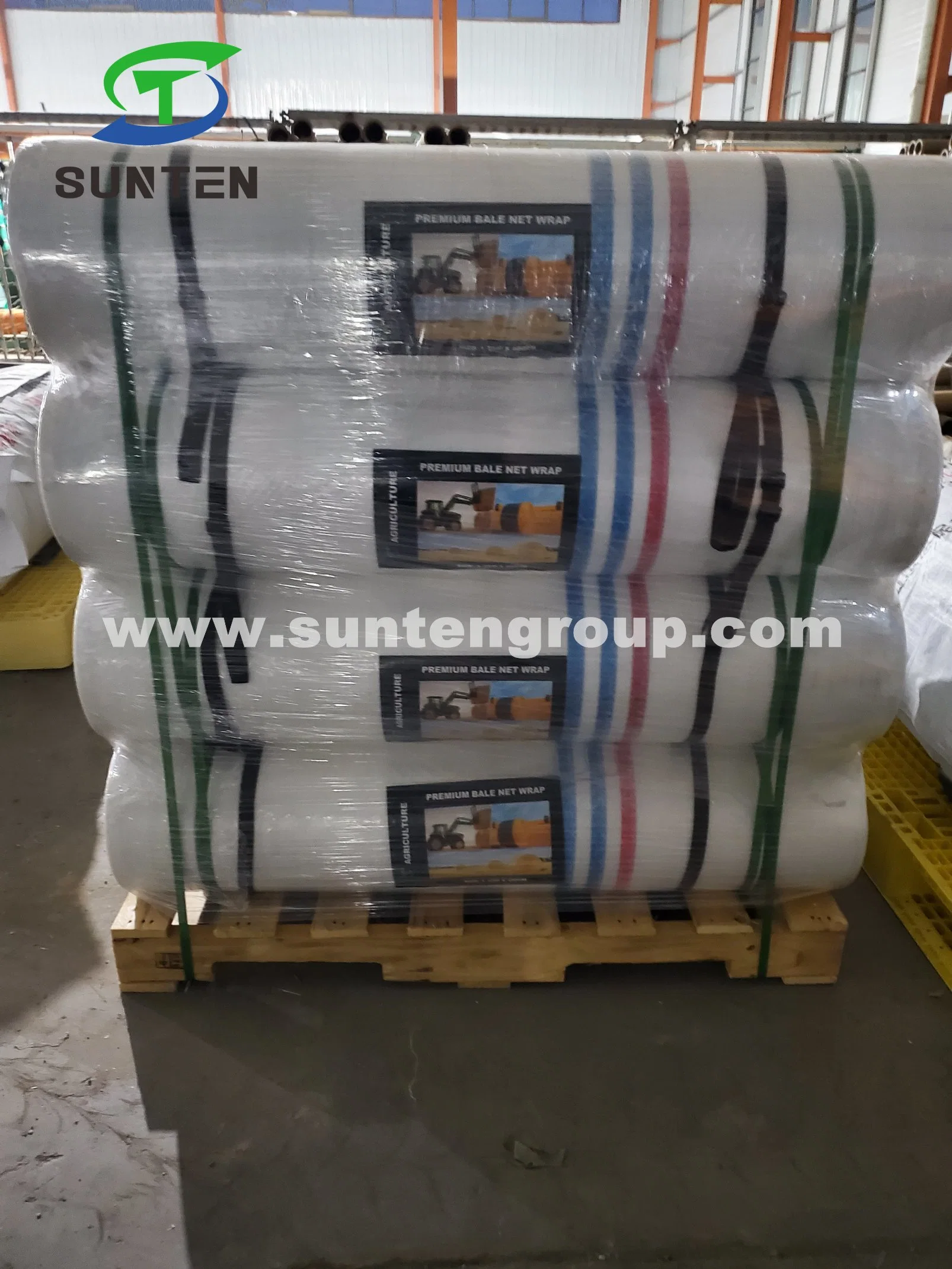 Bale Net Wrap/Agricultural White Packing Round Silage/Grass Hay Bale/Bales Net Wrap for Europe